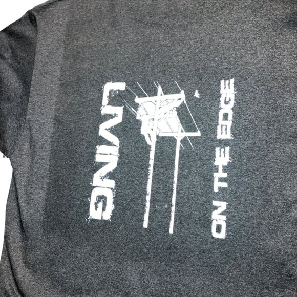 Utility Tech Gray T-Shirt  Graphic Size Mens XL - Picture 9 of 10